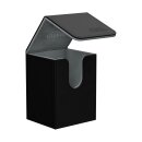 Ultimate Guard - Flip Deck Case 80+ Standard Size XenoSkin - Black