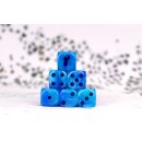 Baron of Dice - Giant, Blue Frost 16mm Round Corner Dice...