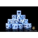 Baron of Dice - Frost Wolf 16mm Square Corner Dice (25)