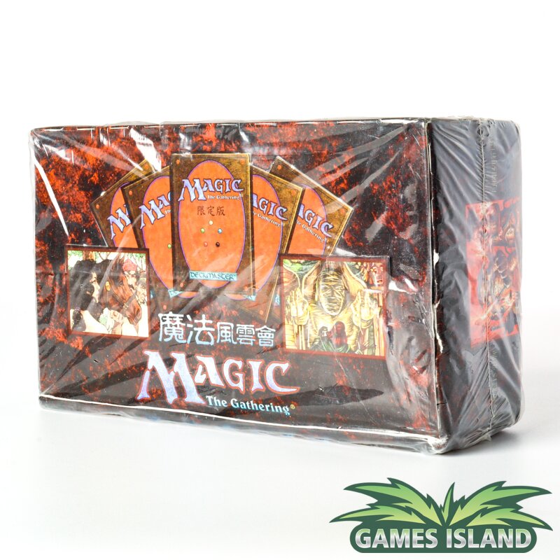 MtG - Fourth Edition: Black Bordered Booster Display - Chinesisch