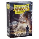 Dragon Shield - Standard Size Outer Sleeves - Matte Clear...
