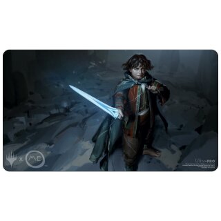 Ultra Pro - The Lord of the Rings: Tales of Middle-earth Playmat A - Featuring: Frodo for MtG