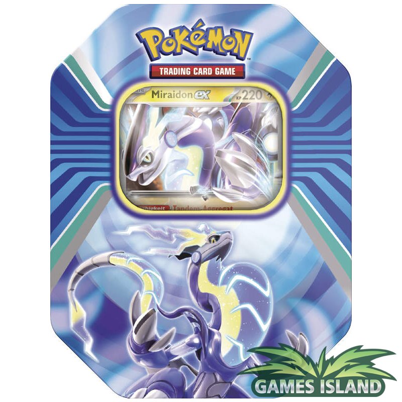 Pokemon paldea legends tins english miraidon ex