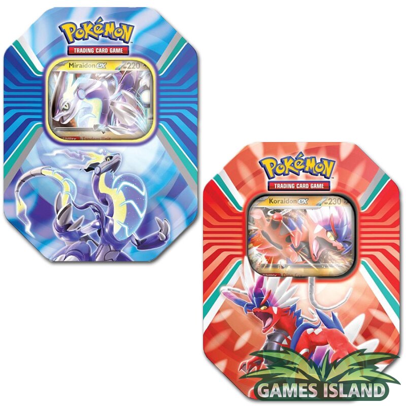 Pokemon paldea legends tins englisch set (beide tins)