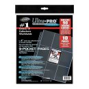 Ultra Pro - 9-Pocket 11-Hole Platinum Page Refill Pack...