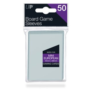Ultra Pro - Board Game Sleeves - Euro Mini Size 44x68mm