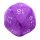 Ultra Pro - Jumbo D20 Novelty Dice Plush in Purple with White Numbering