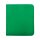 Ultra Pro - Vivid 12-Pocket Zippered PRO-Binder - Green