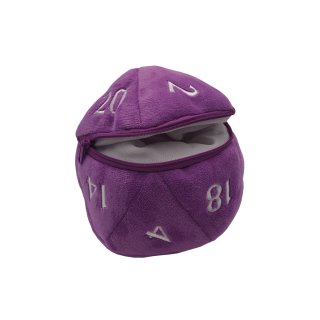 Ultra Pro - D20 Plush Dice Bag - Purple