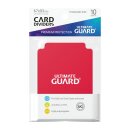 Ultimate Guard - Card Dividers Standard Size (10) - Red