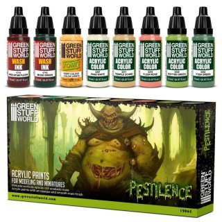 Green Stuff World - Paint Set - Pestilence