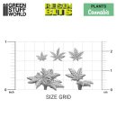 Green Stuff World - 3D printed set - Cannabis