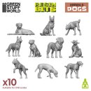 Green Stuff World - 3D printed set - Dogs