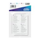 Ultimate Guard - Card Dividers Standard Size (10) - Transparent