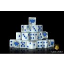 Baron of Dice - Mercenary Knights 16mm Square Corner Dice...