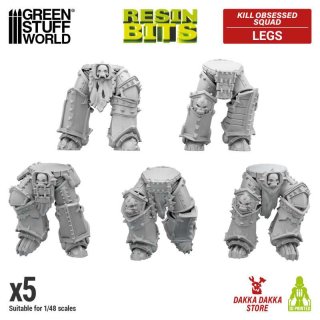 Green Stuff World - DakkaDakka - Kill Obsessed Squad - Khorne Legs