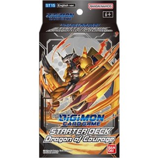 Digimon Card Game - Starter Deck Dragon of Courge (ST-15) - English
