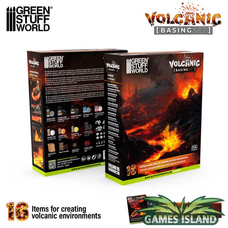 Green Stuff World: Basing Set - Volcanic Green Stuff World: Basing Set - Volcanic
