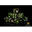 Baron of Dice - Bloody Orcs 16mm Round Corner Dice (25)