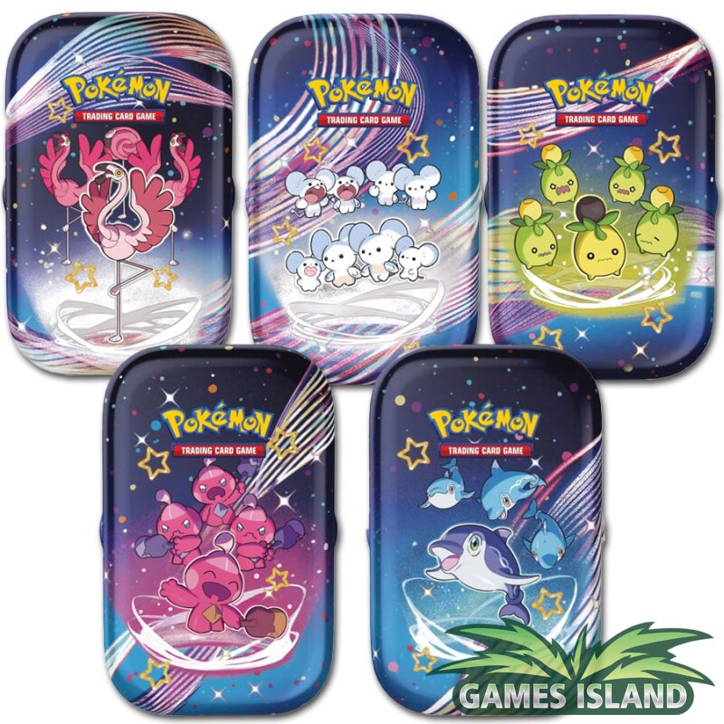 Pokemon scarlet & violet 4.5: paldean fates mini tin englisch