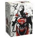 Dragon Shield - Standard Size Matte Dual Sleeves - Superman, Red / White Variant (100 Sleeves)