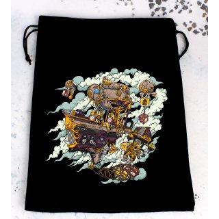 Baron of Dice - Premium Black Dice Bags - Sky Dwarves