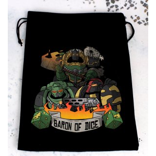 Baron of Dice - Premium Black Dice Bags - Anvil of War