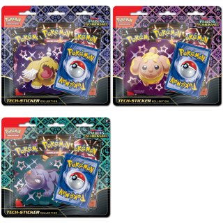 Pokemon TCG - Karmesin & Purpur 4.5: Paldeas Schicksale Tech Sticker Collection - Deutsch -