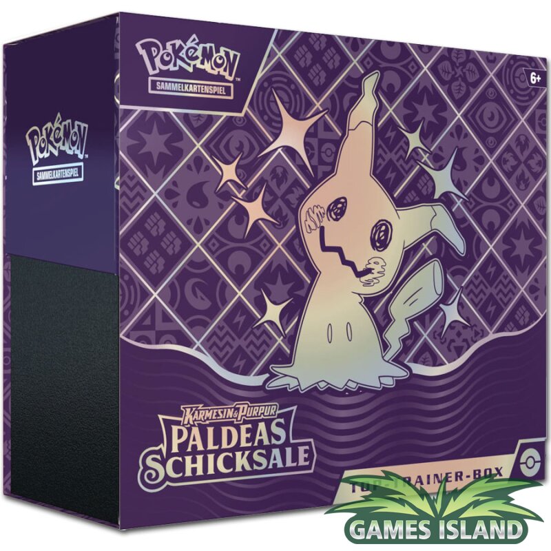 Pokemon karmesin & purpur 4.5: paldeas schicksale top trainer box deutsch