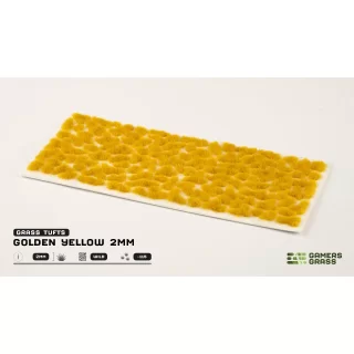 GamersGrass - 2mm Tufts (2024 Edition) - Golden Yellow