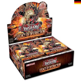 YuGiOh! - Legacy of Destruction Booster Display - Deutsch / 1. Auflage