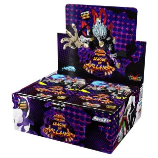 My Hero Academia CCG - Series 4: League of Villains Booster Display (24 Packs) - Englisch