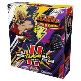 My Hero Academia CCG - Series 4: League of Villains 2 Player Clash Deck All Might Vs. All For One - English