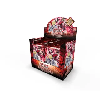 YuGiOh! - Structure Deck: Crimson King featuring Jack Atlas Display (8 Decks) - Deutsch