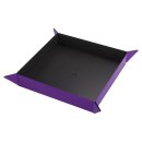 Gamegenic - Magnetic Dice Tray Square - Black / Purple