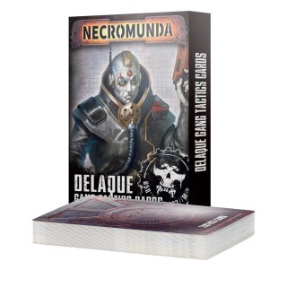 Necromunda - Delaque Gang Tactics Cards (Second Edition) - Englisch