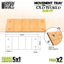 Green Stuff World - MDF Movement Trays - Slimfit 150x60mm