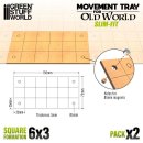 Green Stuff World - MDF Movement Trays - Slimfit 150x75mm