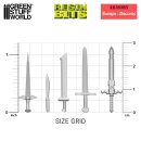 Green Stuff World - 3D printed set - Swords & Daggers
