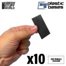 Green Stuff World - Plastic Rectangular Bases 30x60mm