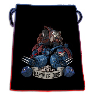 Baron of Dice - Premium Black Dice Bags - Lords of the Night