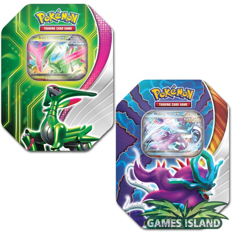 Pokemon paradox clash tins englisch