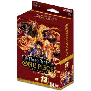 One Piece Card Game - Ultra Deck: The Three Brothers (ST13) - Englisch