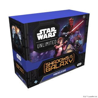 Star Wars: Unlimited - Shadows of the Galaxy (Prerelease-Box) - English