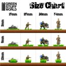 Green Stuff World - Static Grass Tufts 6 mm - Realistic Green