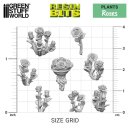 Green Stuff World - 3D printed set - Roses