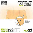 Green Stuff World - MDF Movement Trays - Slimfit 90x60mm