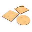 Green Stuff World - MDF Base adapter - Round 100mm to Square