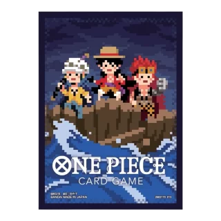 One Piece Card Game - Official Sleeves 6 - Pixel Art Three Captains