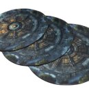 Playmats.eu - Objective Markers for Age of Sigmar 4th Edition / Warhammer 40k (8 Pieces) - Mystic Sanctuary